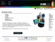 Tablet Screenshot of norisusa.com